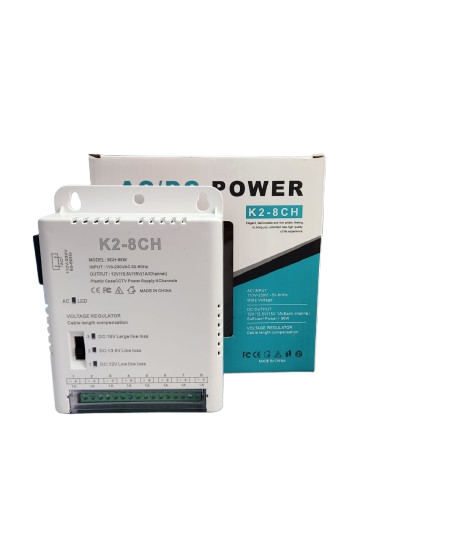 FONTE DE ALIMENTAÇÃOO 12V K2-8CH