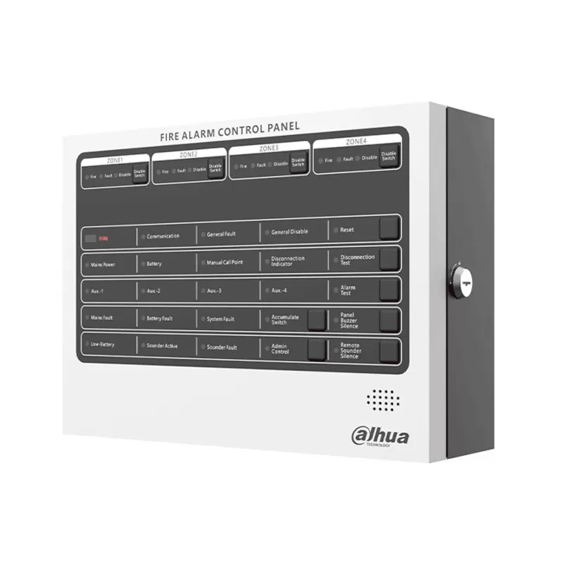 PAINEL DE CONTROL CONVENCIONAL DAHUA 4-ZONAS DHI-HY-C102-4