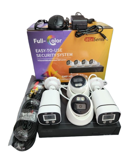 KIT AHD 4 CANAIS TI-VISION AX-6004