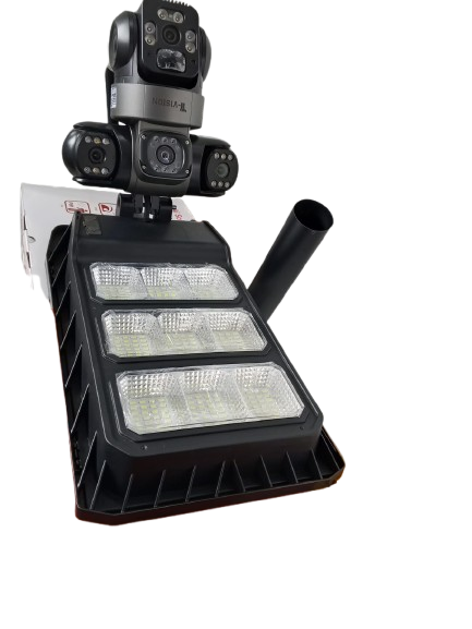 CAMERA SOLAR 4G 3 LENTES COM HOLOFOTE XH-3SEAC2T1A4-G