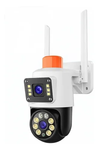 CAMERA WIFI JORTAN 2 LENTES MINI PTZ QT-15